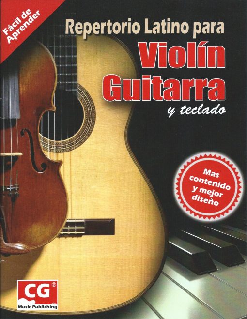 Repertorio Latino para Violín, Guitarra y Teclado